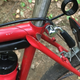 You can see a bit of rust along where the seatstay snapped.